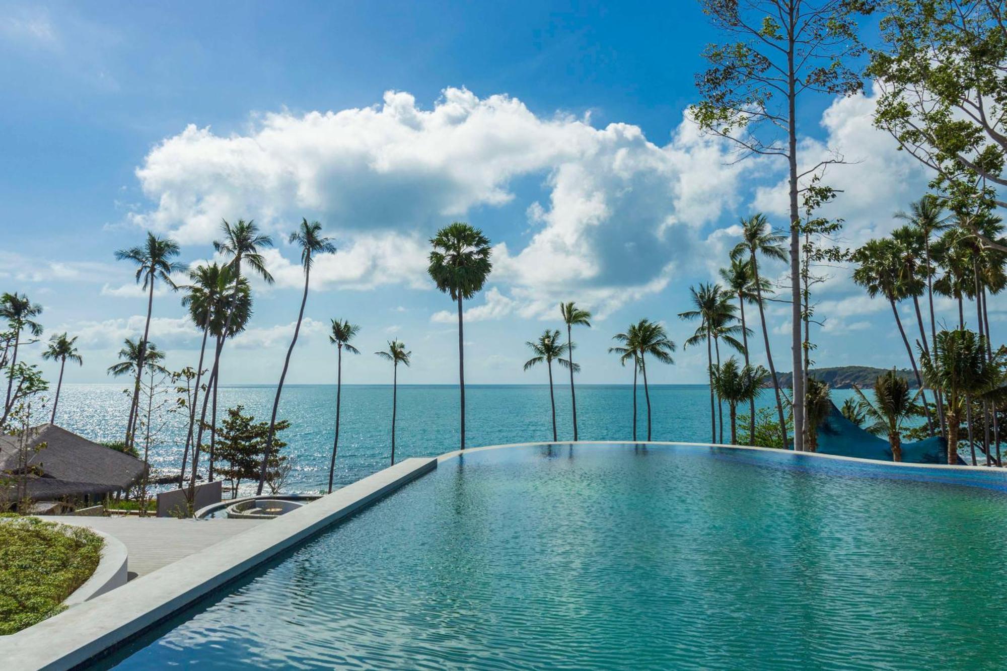 Готель Hyatt Regency Koh Samui пляж Чавенг Екстер'єр фото Infinity pool at the Cape