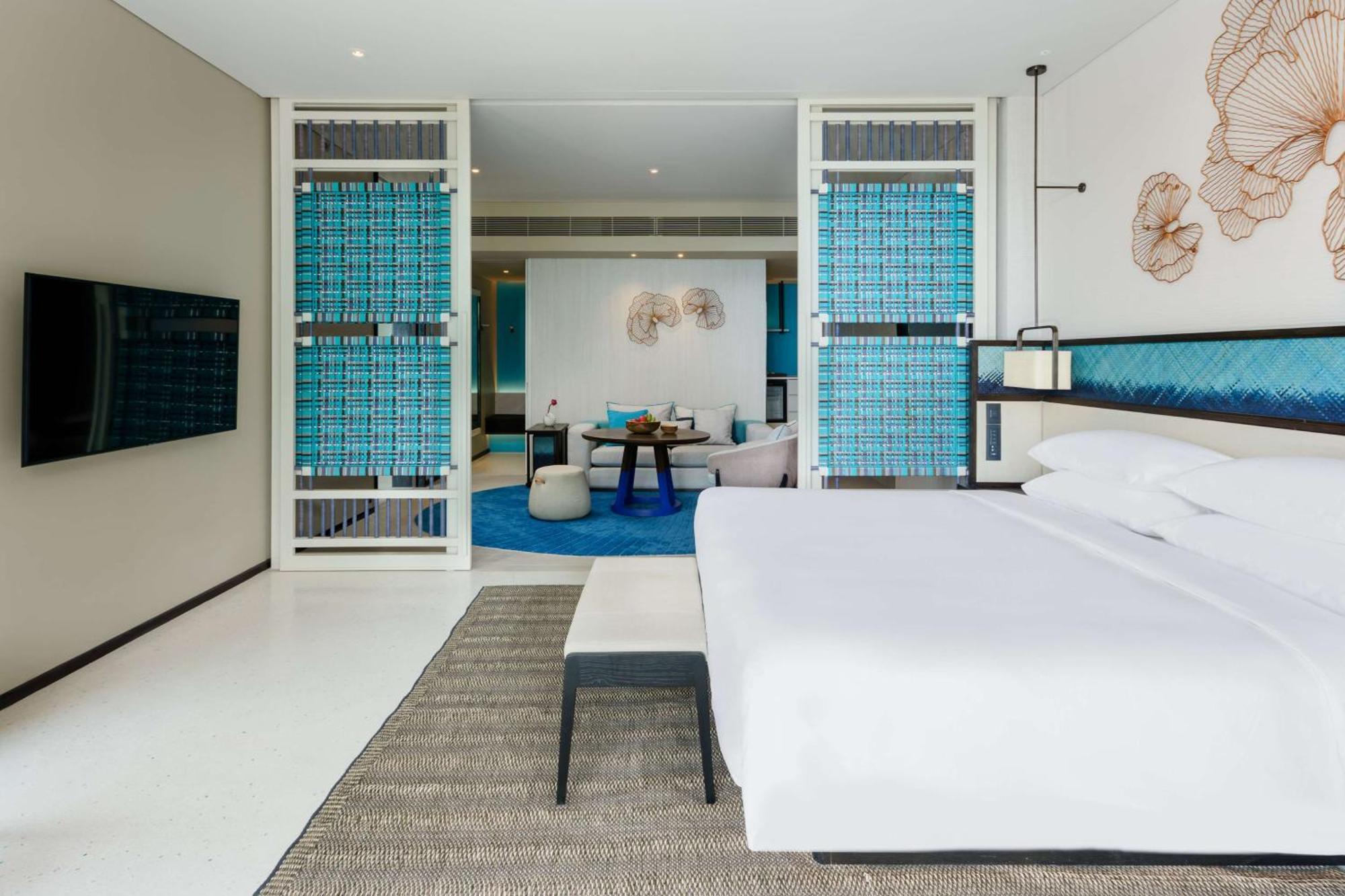 Готель Hyatt Regency Koh Samui пляж Чавенг Екстер'єр фото A bedroom at the hotel