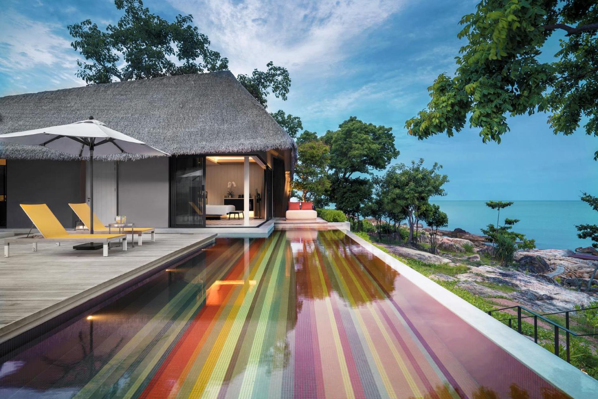 Готель Hyatt Regency Koh Samui пляж Чавенг Екстер'єр фото 3D rendering of a pool