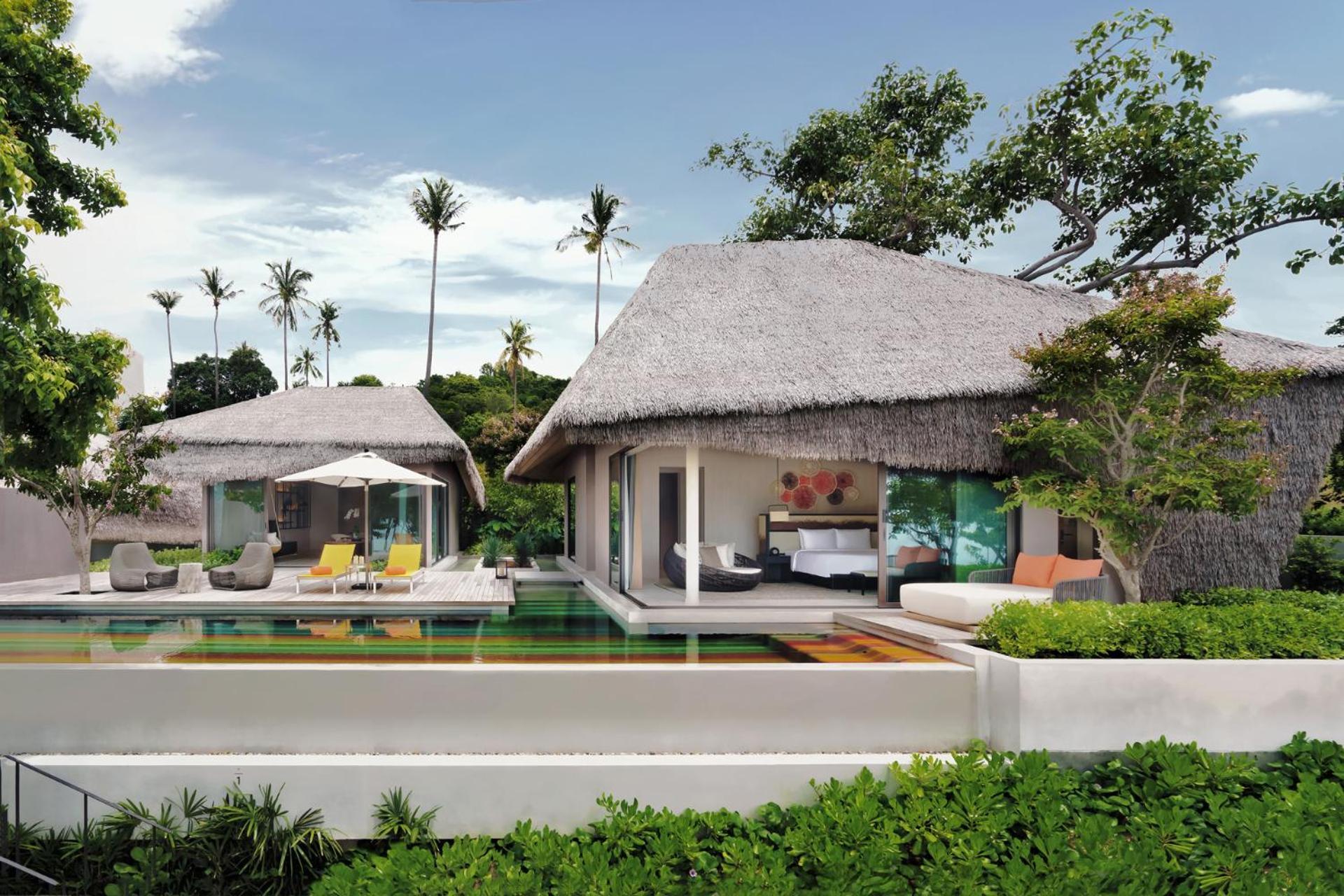 Готель Hyatt Regency Koh Samui пляж Чавенг Екстер'єр фото The villas at the resort