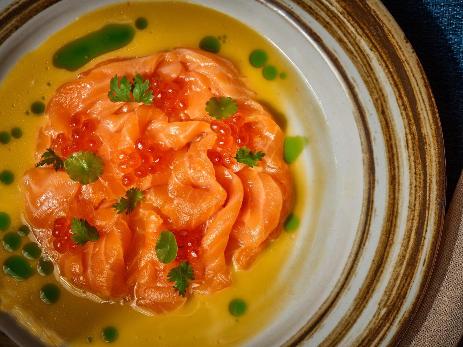 Готель Hyatt Regency Koh Samui пляж Чавенг Екстер'єр фото Salmon sashimi