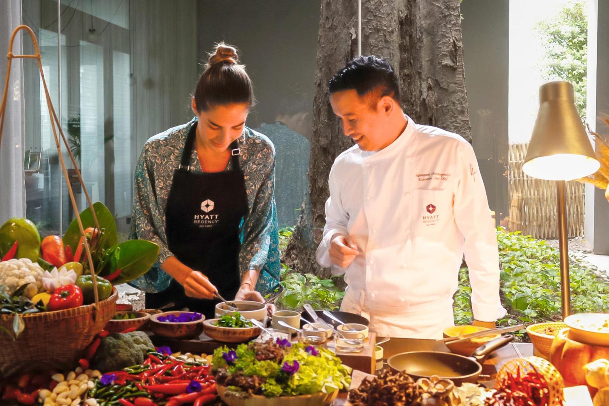 Готель Hyatt Regency Koh Samui пляж Чавенг Екстер'єр фото Chef and his sous-chef